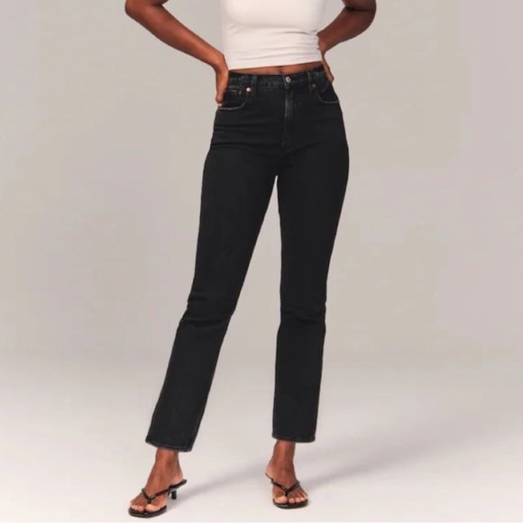 abercrombie curve love the ankle straight